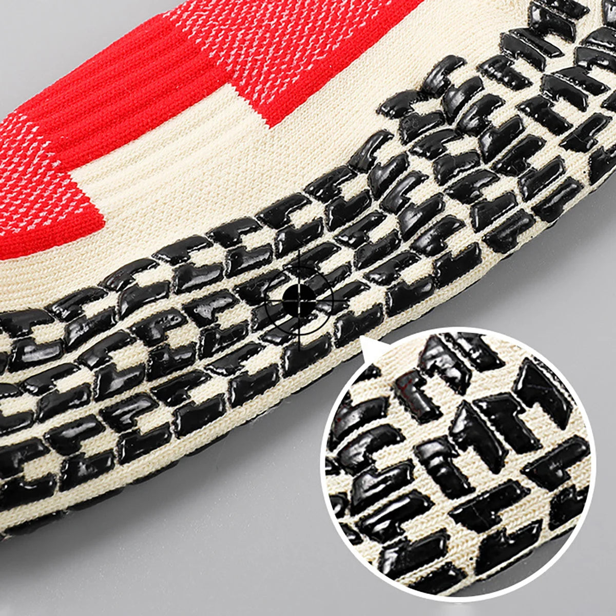 Chaussettes de football anti-dérapante