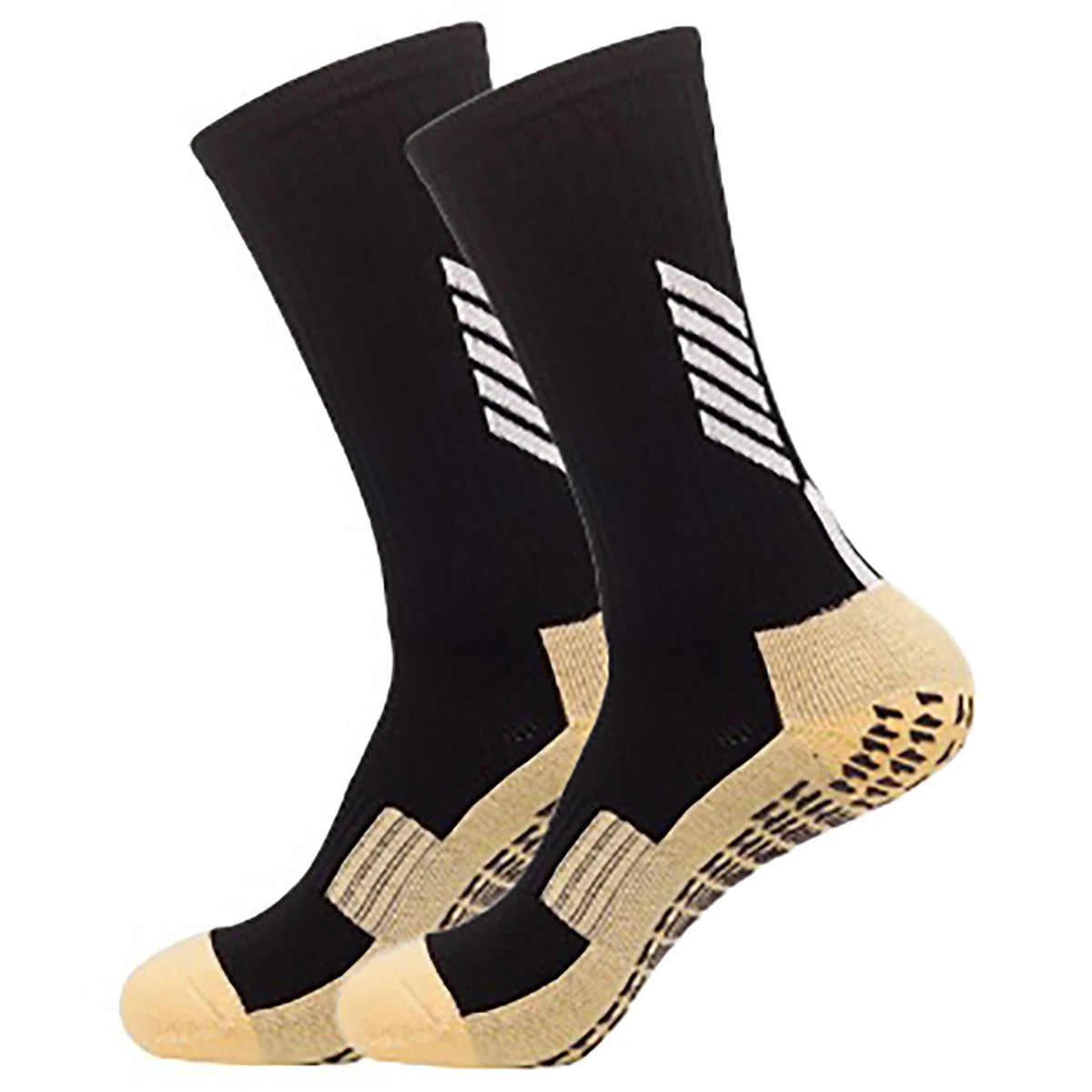 Chaussettes de football anti-dérapante