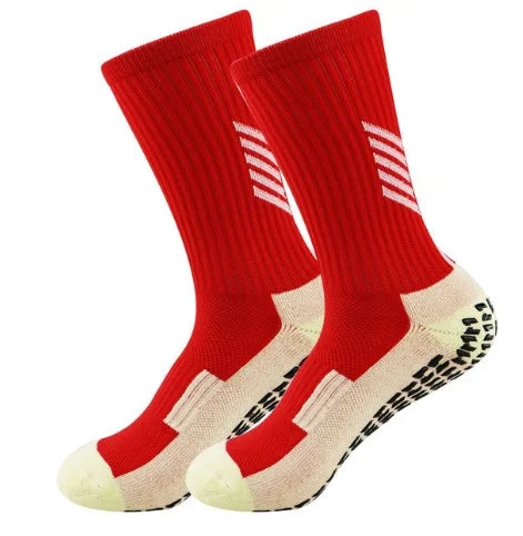 Chaussettes de football anti-dérapante