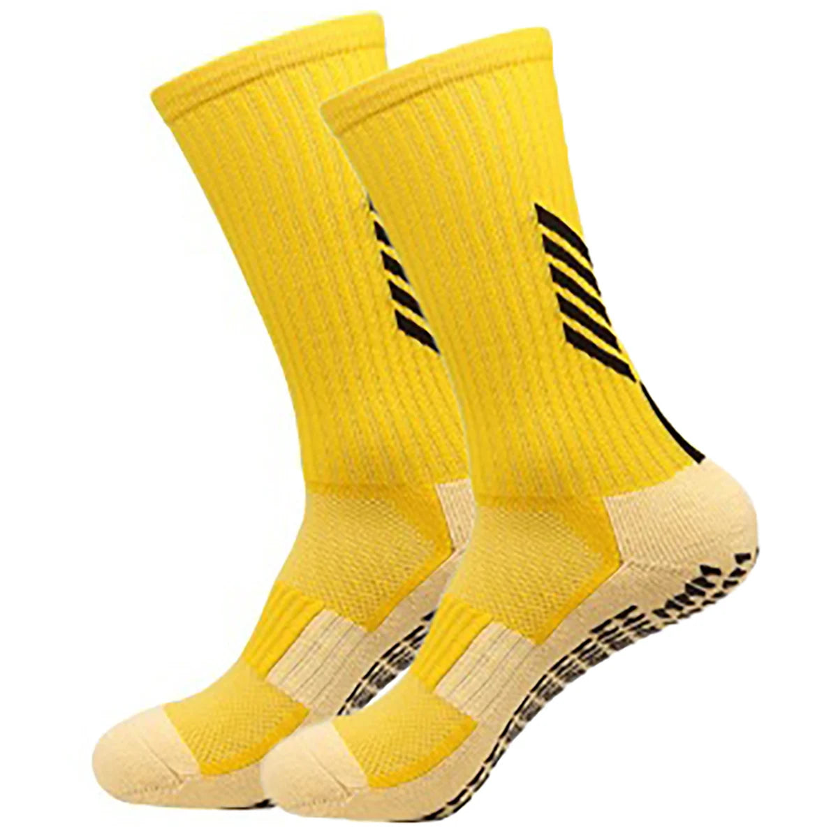Chaussettes de football anti-dérapante